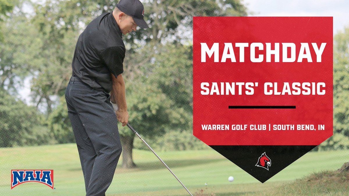 🏌️MATCH DAY🏌️

The Men's <a href="/CUAAGOLF/">CUAA Golf</a> team opens the week at the Saints' Classic in South Bend!

🆚 Saints' Classic
📍 South Bend, IN

#GoCards