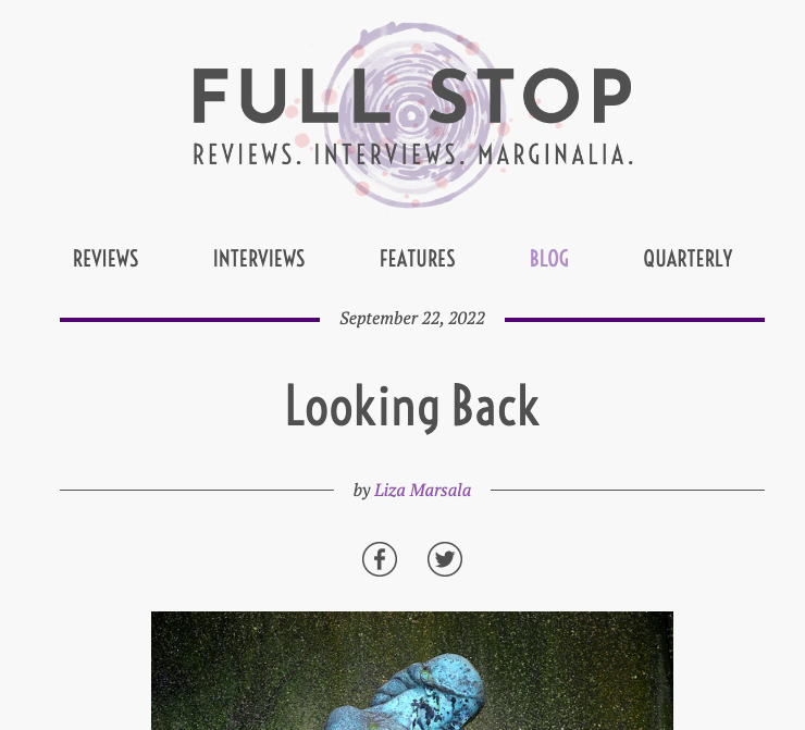 MCLAEnglComm's tweet photo. Liza Marsala, MCLA senior and Full Stop Magazine intern, is now published there! Check out her excellent piece. @fullstopmag 
https://t.co/b0okFrGIa1 https://t.co/2AYla7IxPn