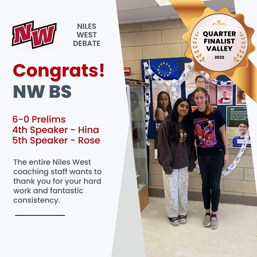 NilesWestDebate's tweet image. #LeadThePack #Wolfpackmentality