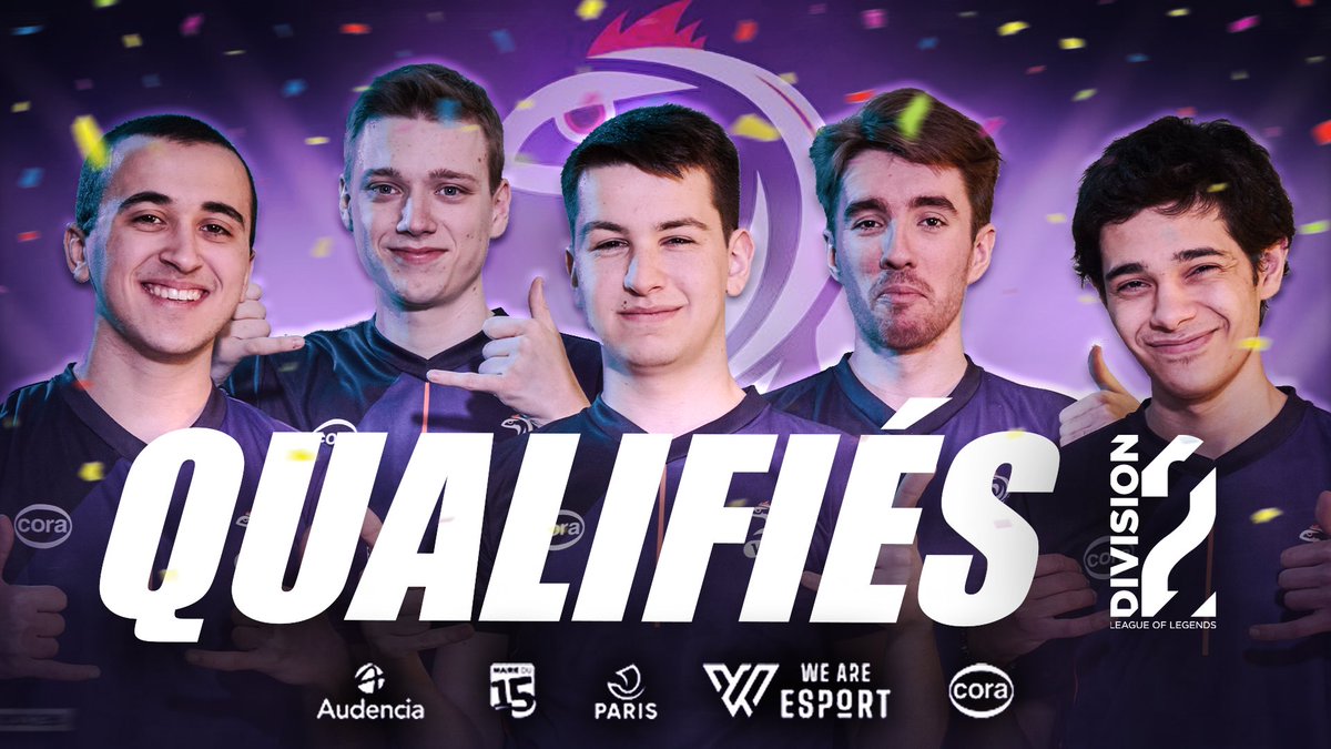ViV_Esport's tweet photo. C'EST FAIT !

Sur un 3-0 sec, nous nous qualifions pour la Div2 !

C'est la fin parfaite d'une saison plus que réussie !

Un énorme GG à toute l'équipe pour cette saison hors norme ! 🔥

#LeagueOfLegends #ViVWIN https://t.co/txcnNxRD60