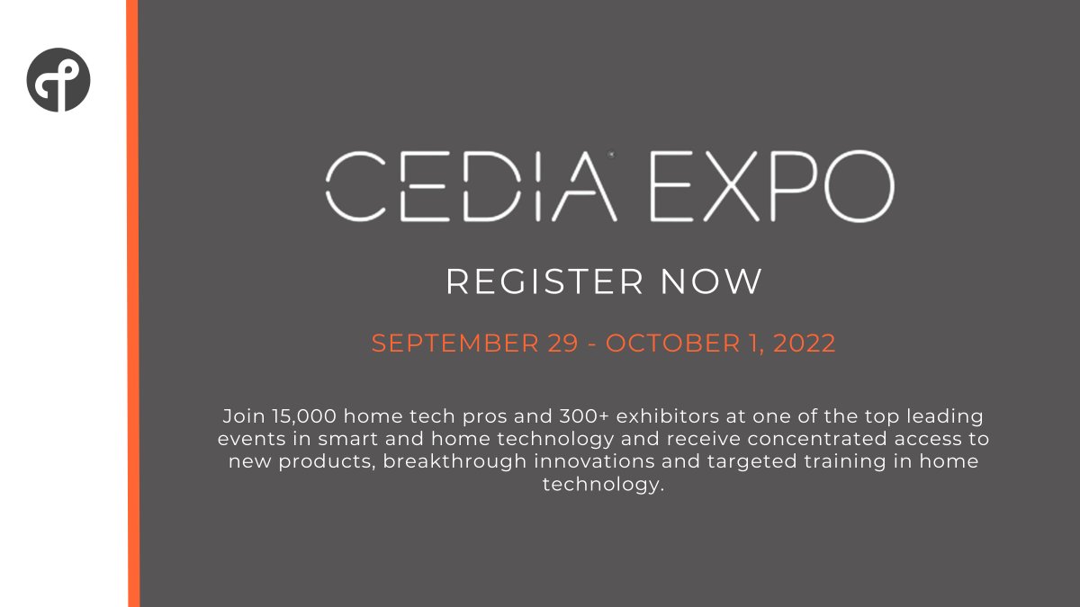TheThreadGroup's tweet photo. @CEDIAExpo 2022 is just coming up on Sept 29 to Oct 1 in Dallas, TX. Be sure to check out #ThreadMembers ASSA ABLOY Group, @geteero, @Google, @Lutron, @smartthings, @siliconlabs and more.
Register now: https://t.co/J9T2rfOv1o
#CEDIAExpo #Thread #IoT #ThreadGroupMembers https://t.co/3anYUCNcBD