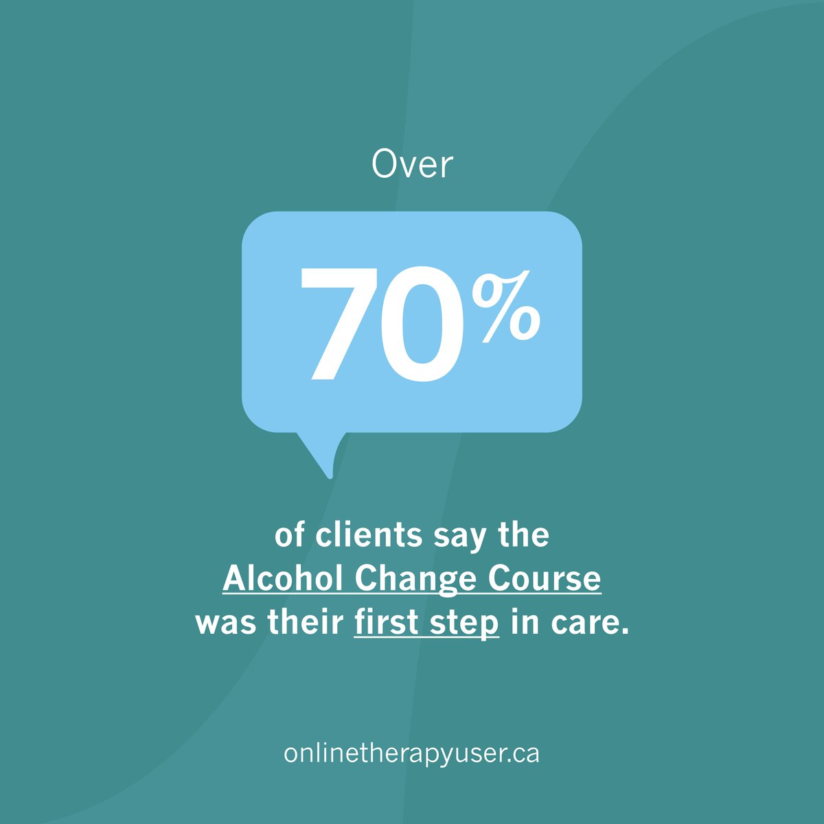 TherapyUser's tweet photo. Problem drinking is costly, personally and financially. Yet, most people never seek help. The Alcohol Change Course was designed to improve access to free treatment. Take the first step, visit https://t.co/xj27w2W6EQ. Funded by @_SHRF_ @SCPOR_SK 

@hadjista @UofRegina @SaskHealth https://t.co/lzSMo0gor2