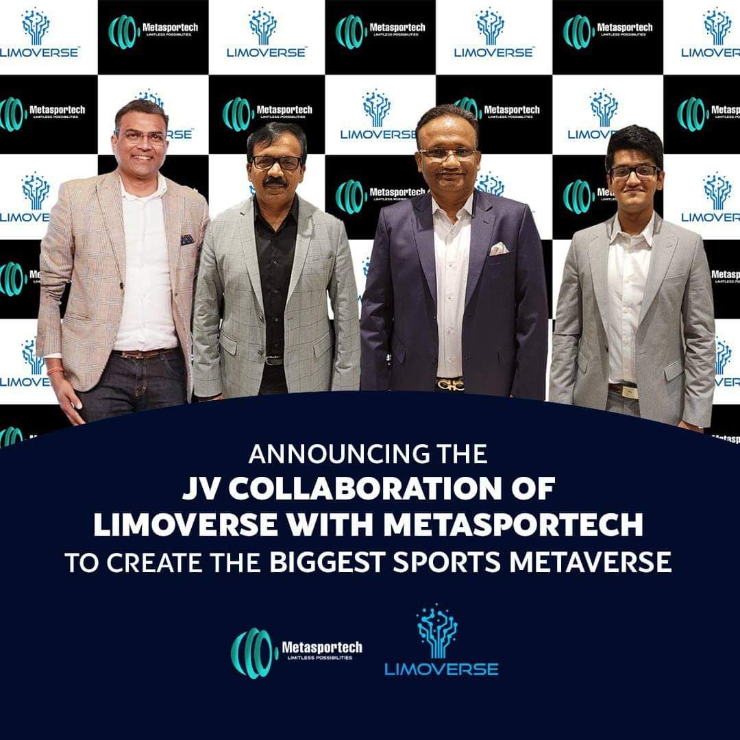 deepakraghav23's tweet photo. 𝗕𝗜𝗚 𝗔𝗡𝗡𝗢𝗨𝗡𝗖𝗘𝗠𝗘𝗡𝗧

#LIMOVERSE GETTING INTO SPORTS METAVERSE
So proud to announce the joint venture partnership with #Metasportech to build the BIGGEST SPORTS METAVERSE in the world. 
Lots of exciting news are awaited about this Joint Venture Partnership.#metaverse https://t.co/N4Inm7TDRz