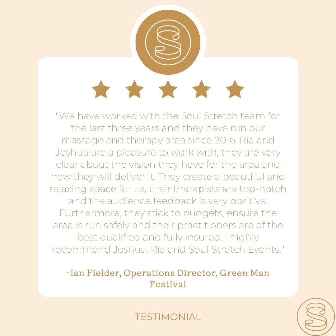 soul_stretch's tweet photo. Working with @greenmanfest is always so much fun! We cannot wait for Greenman 2023! 

Will you be attending?🕺

#testimonial #feedback #soulstretchevents #greenmanfest https://t.co/uZ4D7Y7O9w