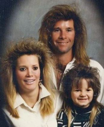 #badnewsabouthefuture 80's hair makes a comeback