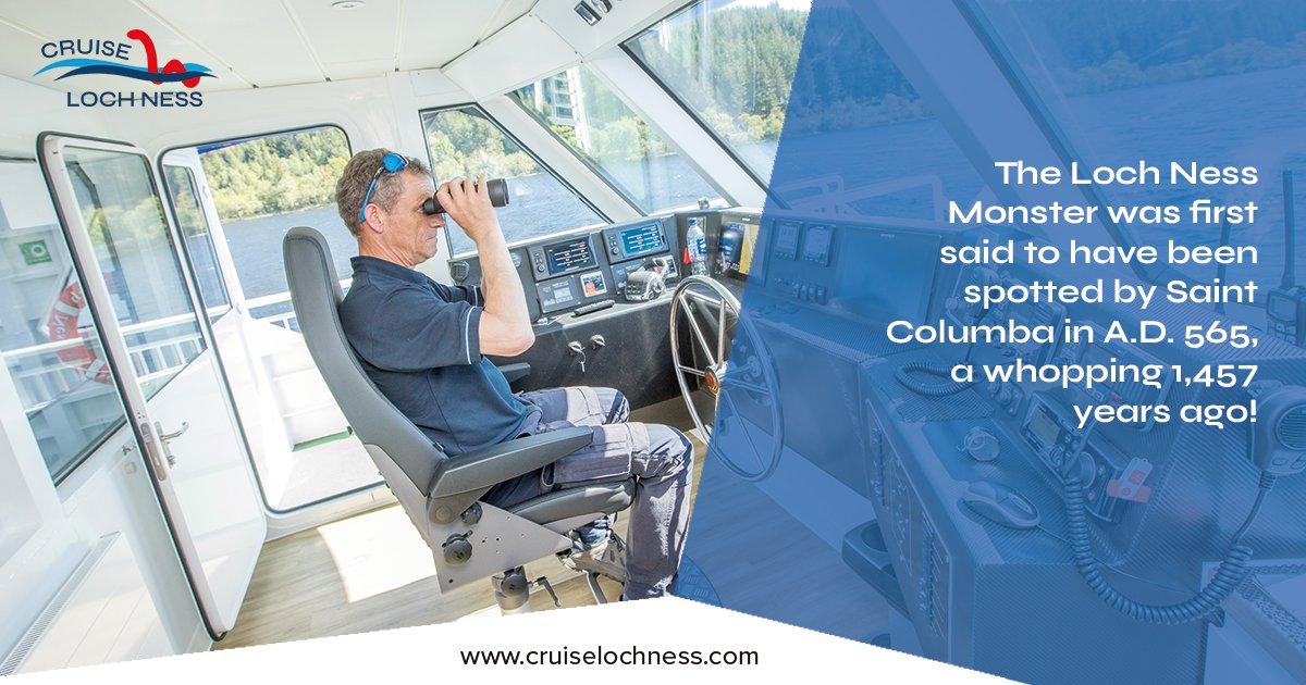 cruiselochness's tweet photo. Maybe you’ll be the next to spot Nessie! 👀 Climb aboard one of our cruises to get a better view on the loch: https://t.co/0LV0v6iNpy
#lochness #lochnessmonster #nessie #cruiselochness #visitscotland #scotland #highlandsandislands https://t.co/83KbhprUOb