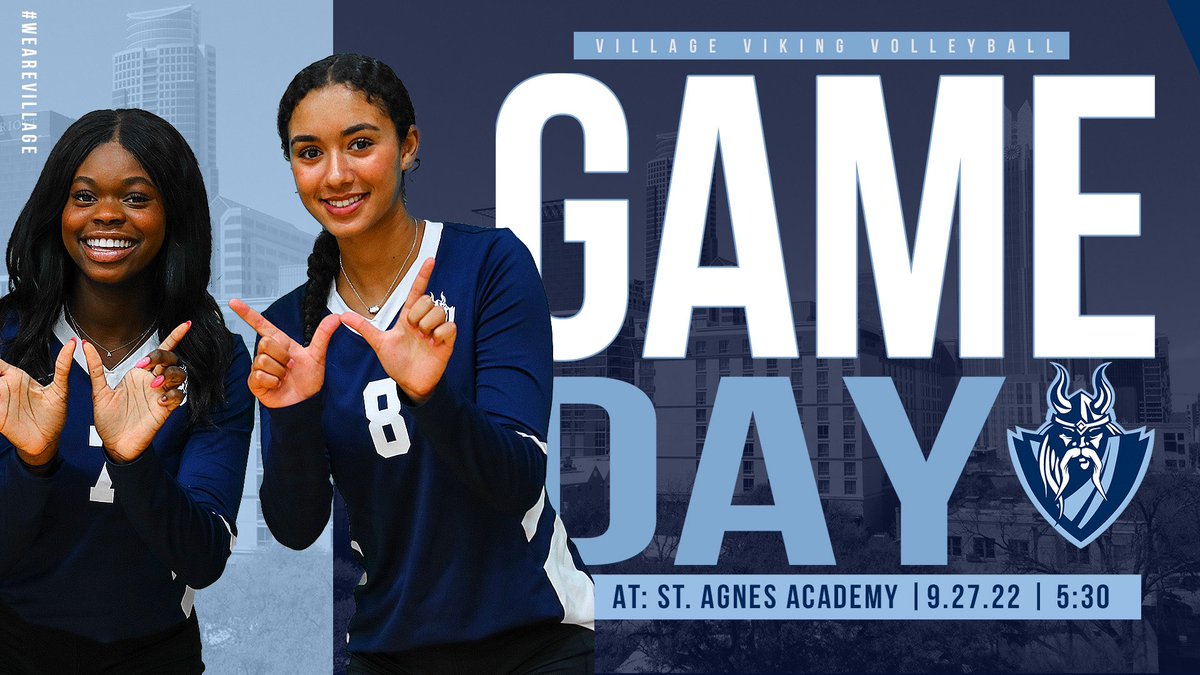 Villageteams's tweet photo. 🚨🏐MATCHDAY🏐🚨

Volleyball hits the road today!

🆚 St. Agnes Academy
⏰ 5:30

#RaisingTheBar
#VikingsVB
#weareVILLAGE https://t.co/8hPPD3hvkq