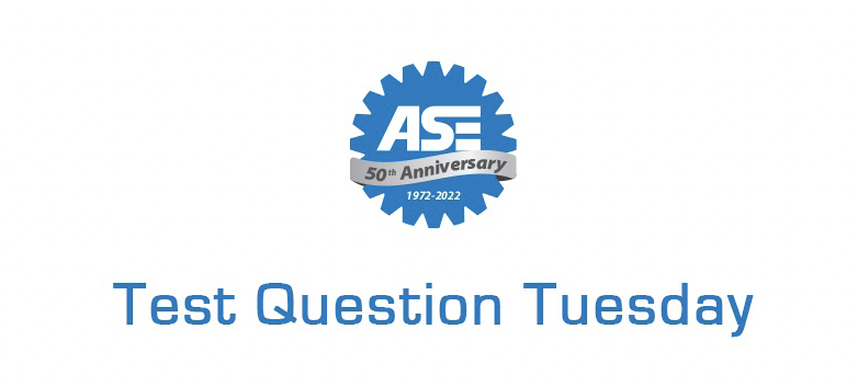 ASEtests's tweet photo. During operation, a transit bus has a puffing noise coming from the engine compartment. Which of these could be the cause?

A:  Faulty water pump
B:  Leaking exhaust manifold gasket
C:  Leaking air intake
D:  Faulty low-pressure fuel regulator https://t.co/qf4yYX5CUq