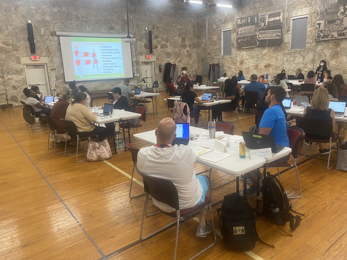 PfISD 1st Year Teacher Academy! Great discussion and learning taking place.  #we❤️ournewteachers!. <a href="/pfisd/">Pflugerville ISD</a> <a href="/PfISDCurriculum/">PfISD Curriculum & Innovation</a>
