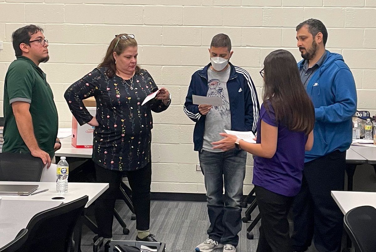 s3strategies's tweet photo. @McAllenISD @McAllenSSdept Social Studies teachers diving into question types, passages & more during Teaching and Testing #purposefulPD w/ @s3strategies THIS is what #EffectivePD looks like. ⭐️⭐️⭐️⭐️⭐️ #s3strategies https://t.co/Lyf0Codmiq