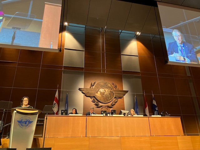 MRIF_Quebec's tweet photo. Le gouvernement du Québec est fier d’être l’hôte de l’@oaci et de l’appuyer dans la réalisation de son mandat et souhaite aux membres des discussions enrichissantes et constructives au cours des prochains jours. #ICAOA41 ✈️👌 https://t.co/MTrMptFKaF