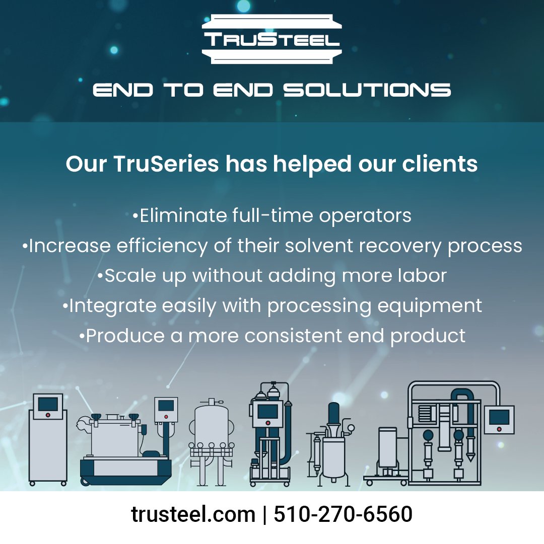 TrusteelE's tweet photo. Looking to scale up your process? The TruSeries is an end to end solution that will increase your efficiency and integrate easily with your processing equipment. To learn more  could be a significant benefit to your lab call us today at 510-270-6560. https://t.co/jpGAxwM33N