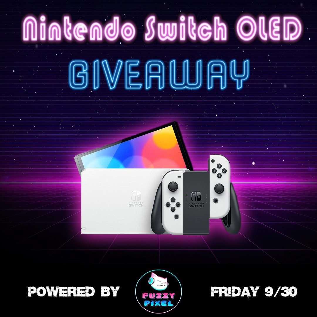 FuzzyPixelgg's tweet image. ❗️GIVEAWAY❗️ 

We're giving away a Switch OLED to one lucky attendee at Stargate #19! Join us THIS Friday night (9/30) for a chance to win! The drawing will be at 9:00PM EST

To enter:
☑️Follow 
✅Like
☑️Retweet
✅Tag a friend

And attend Stargate #19! :
smash.gg/STARGATE