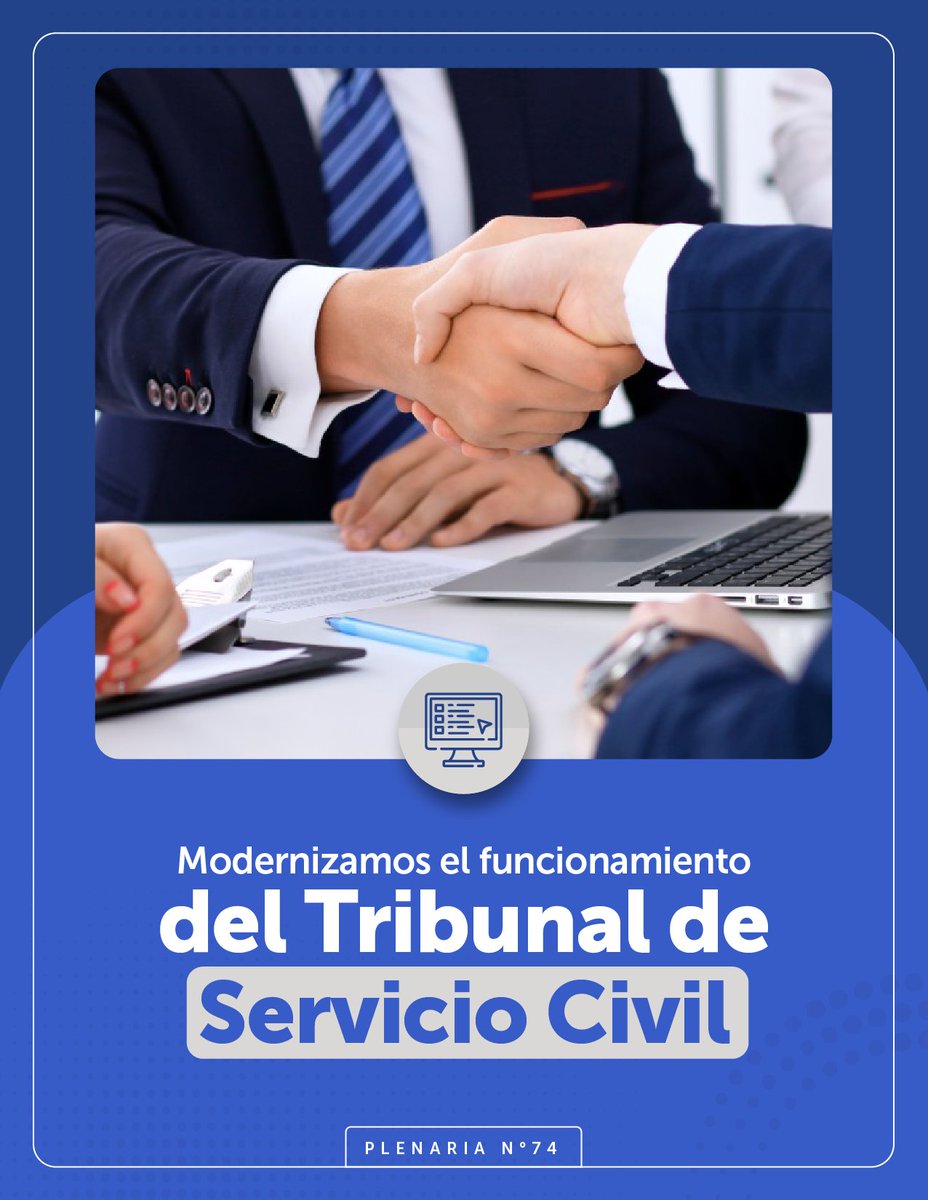¡Apostamos por la transformación de las instituciones estatales!

Reformamos la Ley de Servicio Civil para establecer con claridad las facultades y las atribuciones del tribunal correspondiente, a fin de hacer más eficaz su administración y servicios.