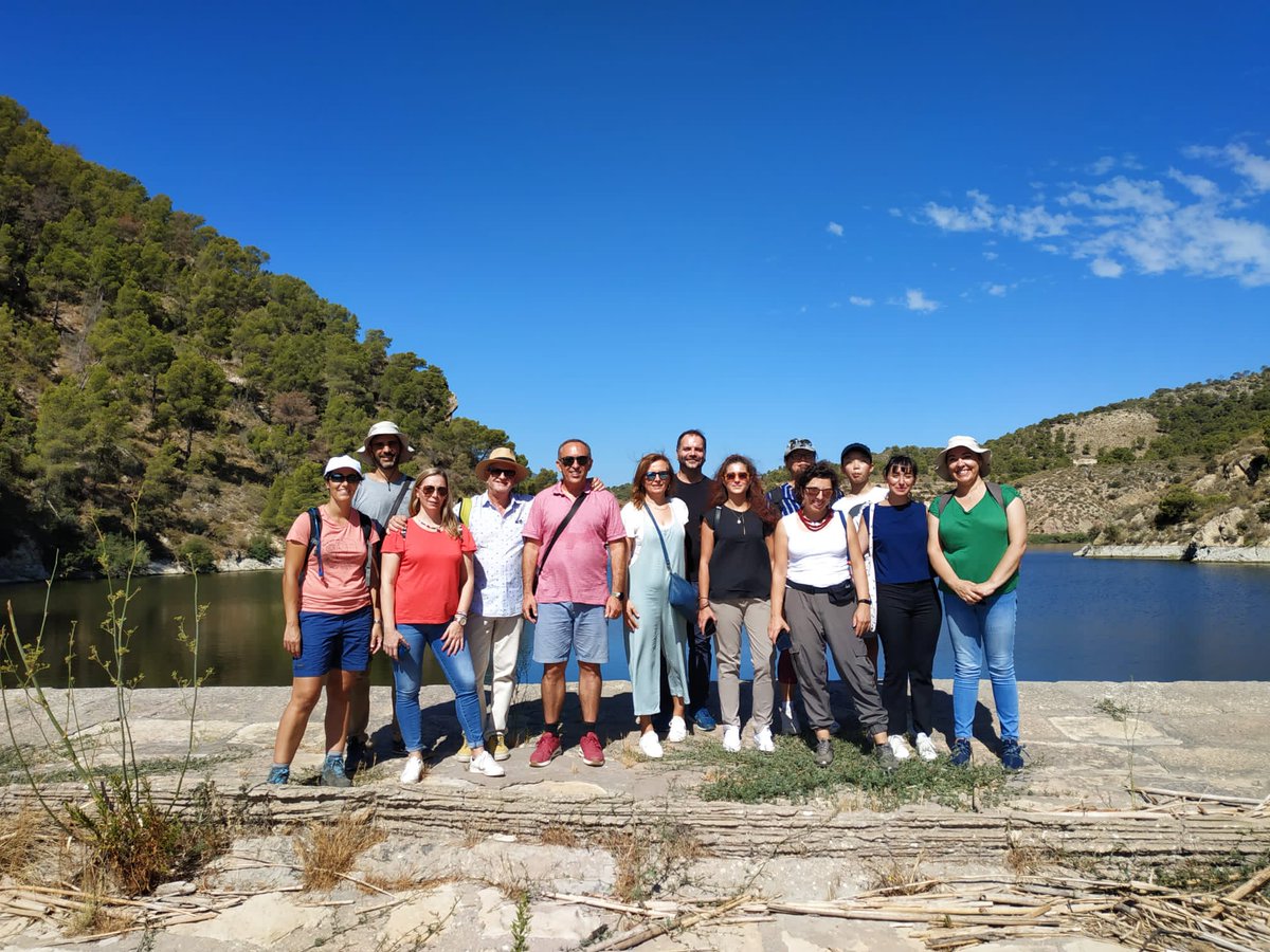 H2OMapProject's tweet photo. This beginning of the course has been full of activities:📆On September 5th took place the 5th Transnational Meeting held by the University of Alicante (Spain). There, during the morning our partners had the opportunity to enjoy a guided tour of the Tibi Reservoir.💧
#ErasmusPlus https://t.co/oKiYF3Jtdh