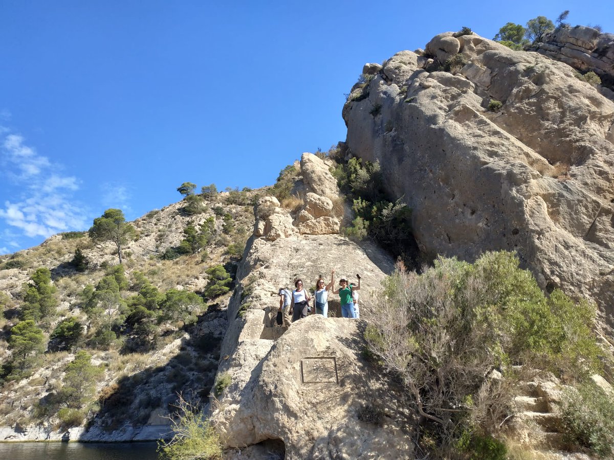 H2OMapProject's tweet photo. This beginning of the course has been full of activities:📆On September 5th took place the 5th Transnational Meeting held by the University of Alicante (Spain). There, during the morning our partners had the opportunity to enjoy a guided tour of the Tibi Reservoir.💧
#ErasmusPlus https://t.co/oKiYF3Jtdh