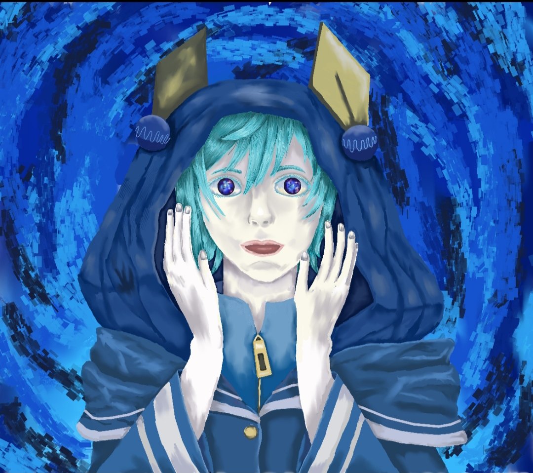 ViktoriaVovk4's tweet photo. Знову спробувала намалювати в Krita . Як каже моя мати , якийсь новий голубець(тому що , його палітра у такому відтінку) ,доволі логічно (ні ).Це Іоліт з аніме : Вермейл в золотом . Дизайн прикольний , можливо його розкриють у 2 сезоні .#anime #vermeil_anime #Iolit #animefanart https://t.co/yh9151jKWW