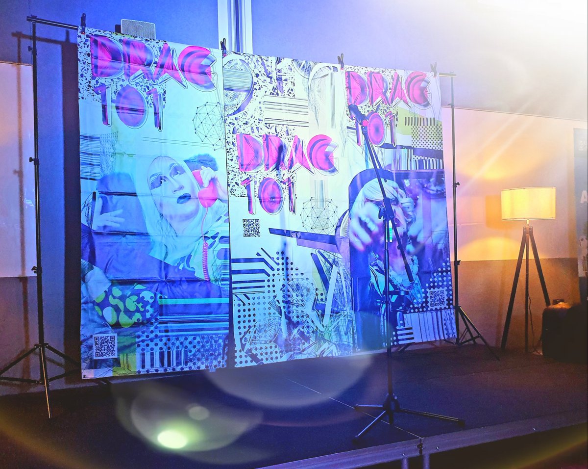 casi_dylan's tweet photo. Stage is set for #Drag101 at ARCadia! ๐
https://t.co/uvBMAOUUcU