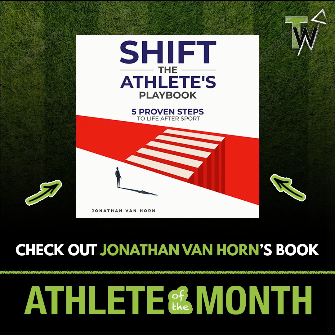 tacklewhatsnext's tweet photo. We've loved highlighting @jonvanhorn as our September #AOTM. Thanks Jonathan for all you do for the athlete community. We're proud to recognize your work. If you haven’t already, check out his book, SHIFT: The Athlete’s Playbook. Grab your copy today: https://t.co/jeRRotsONu https://t.co/Mfr7sizA4t