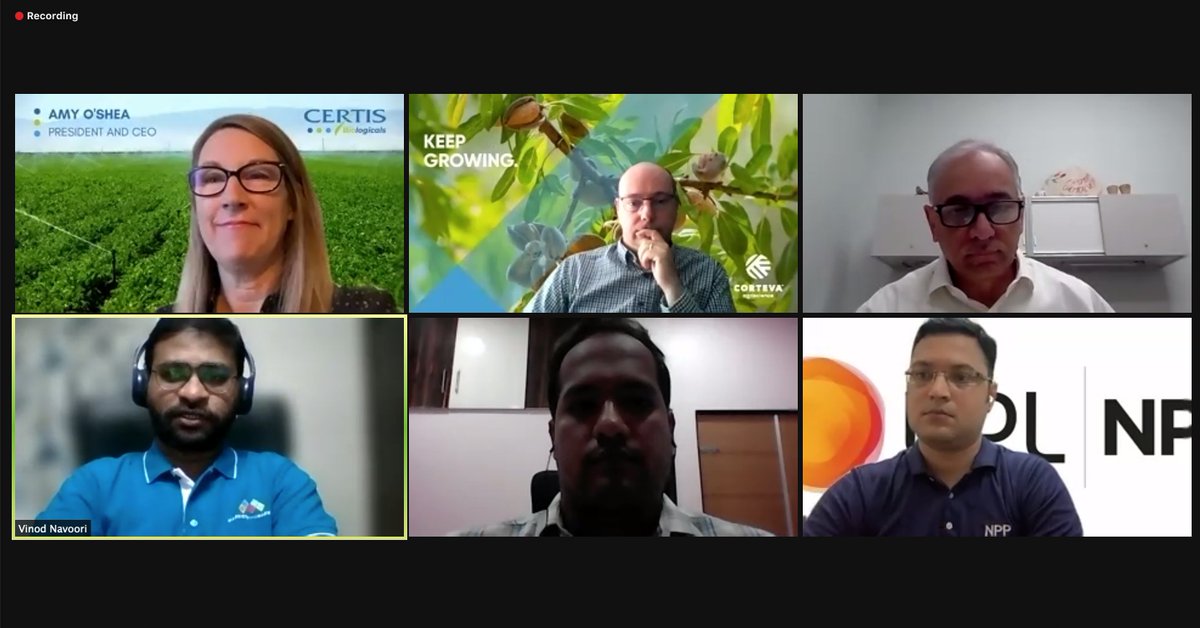 Thank you to <a href="/mnmconferences/">MarketsandMarkets Conferences</a> for welcoming me as a panelist to discuss the increasing demand of biologicals and the future of the industry. It was great to speak alongside these industry leaders as we navigate the sustainable future of #ag.