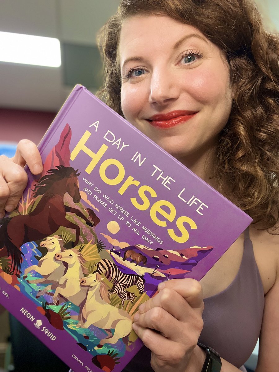 lenoirrhyne's tweet photo. Blending her passion for horses and studying animal behavior, Assistant Professor of Biology @CarlyAnneYork has written a children's book exploring the life and behaviors of wild horses. https://t.co/DjuQwqWfeM https://t.co/Ih7gKYmOIi