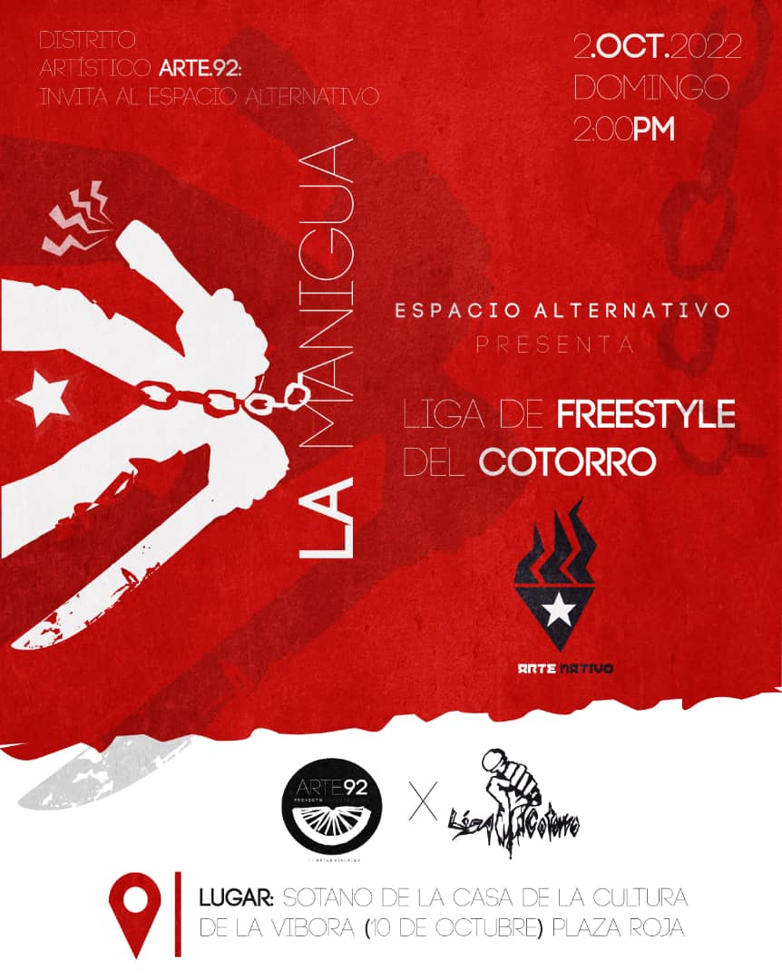 Les recuerdo que todo aquel que quiera participar debe escribirme al DM. Este domingo se rompe la casa de la cultura!!!  @minio_lx pa que tú estás mamawebo?