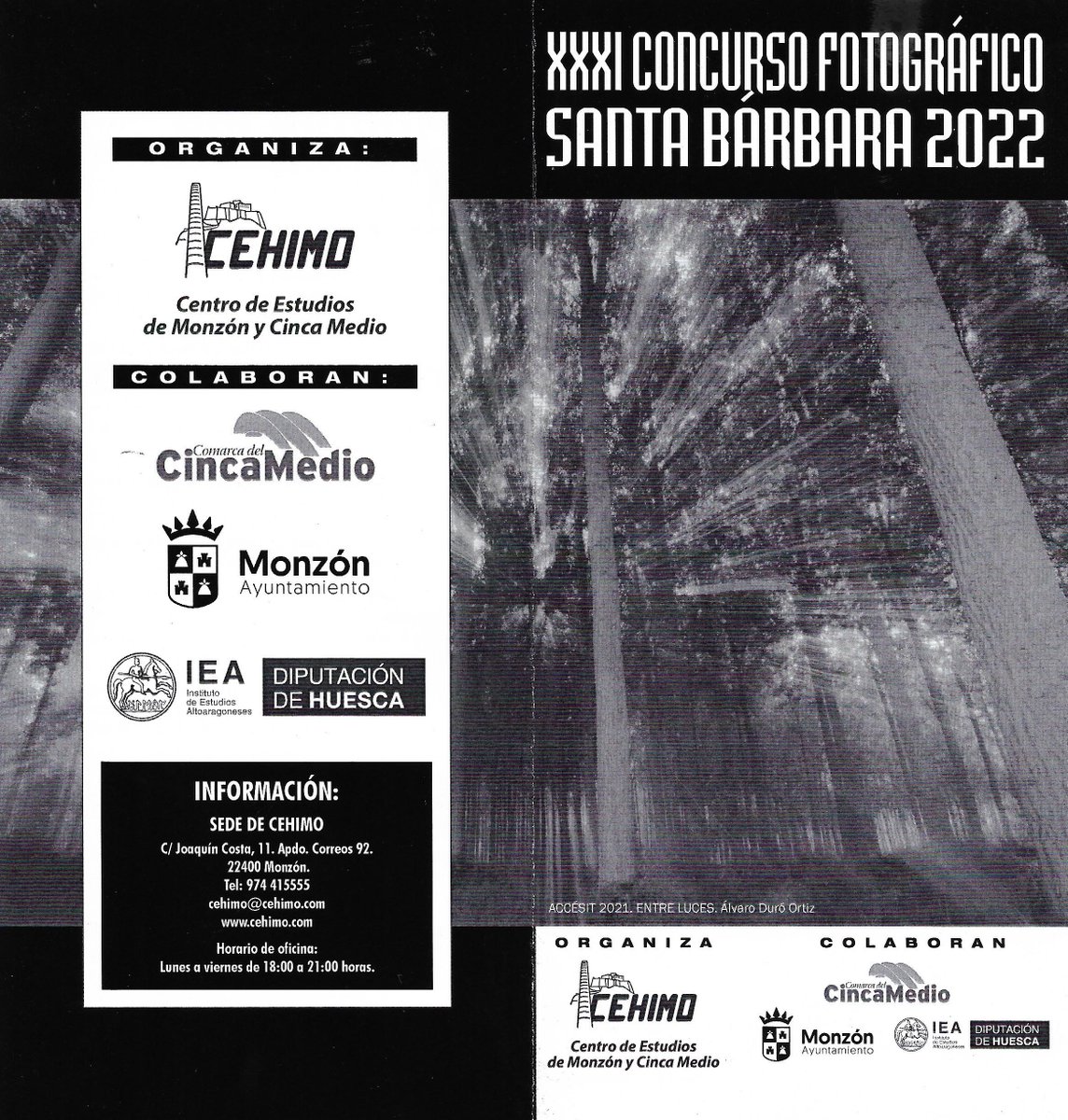 cehimo's tweet photo. El Servicio de Audiovisuales convoca el XXXI Concurso Fotográfico Santa Bárbara. Tema "POZOS Y FUENTES DEL CINCA MEDIO". El plazo de presentación de fotografías finaliza el 29 de noviembre. #CEHIMO @AytoMonzon Comarca del @CincaMedio @iea_huesca #Monzón #fotografia #CincaMedio https://t.co/PUrI0S0lWD