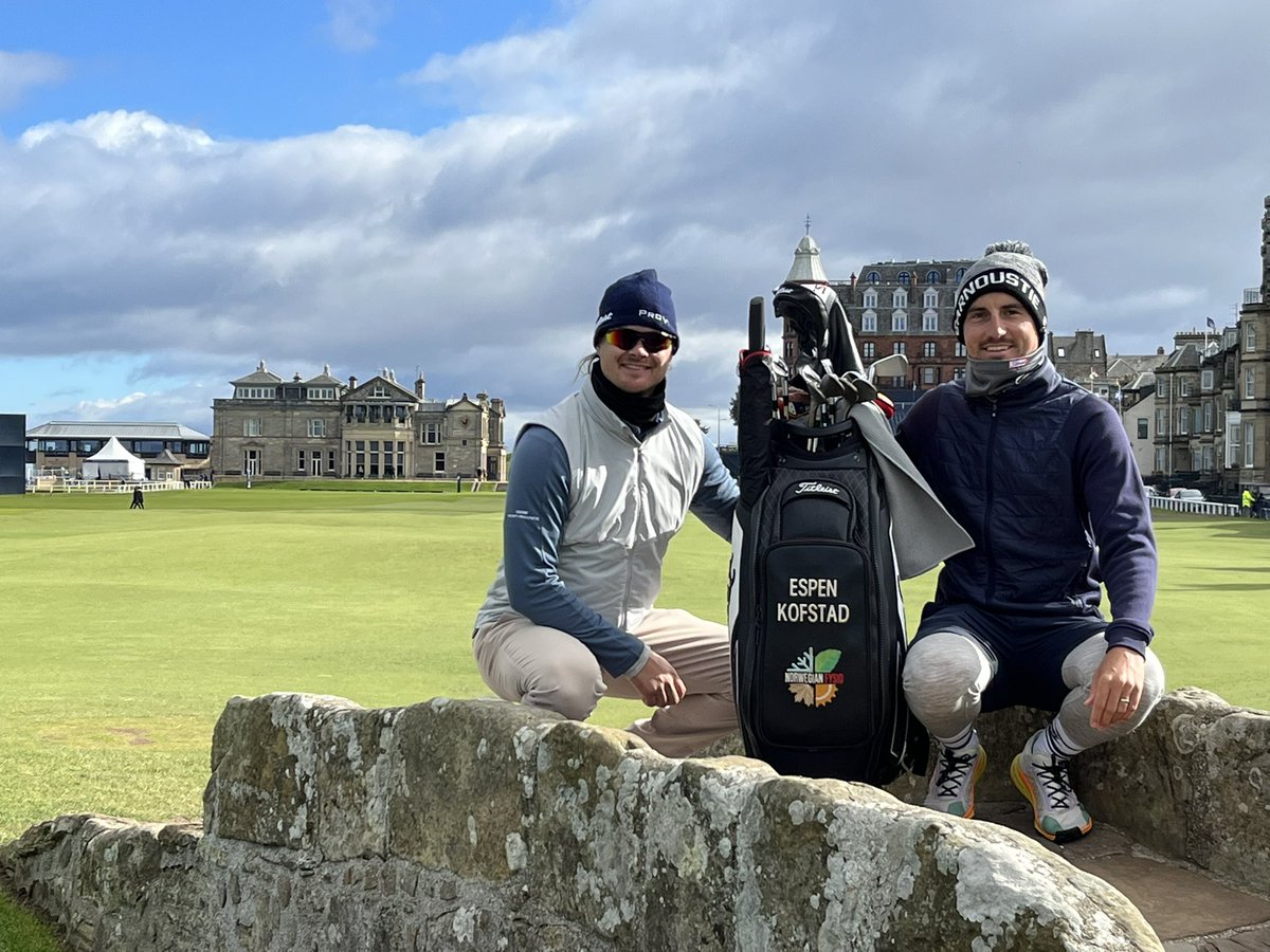 The last two days have been pretty special at The Old Course and Carnoustie 🤩 Kingsbarns practice tomorrow and then we are off & running on Thursday 🔥💪