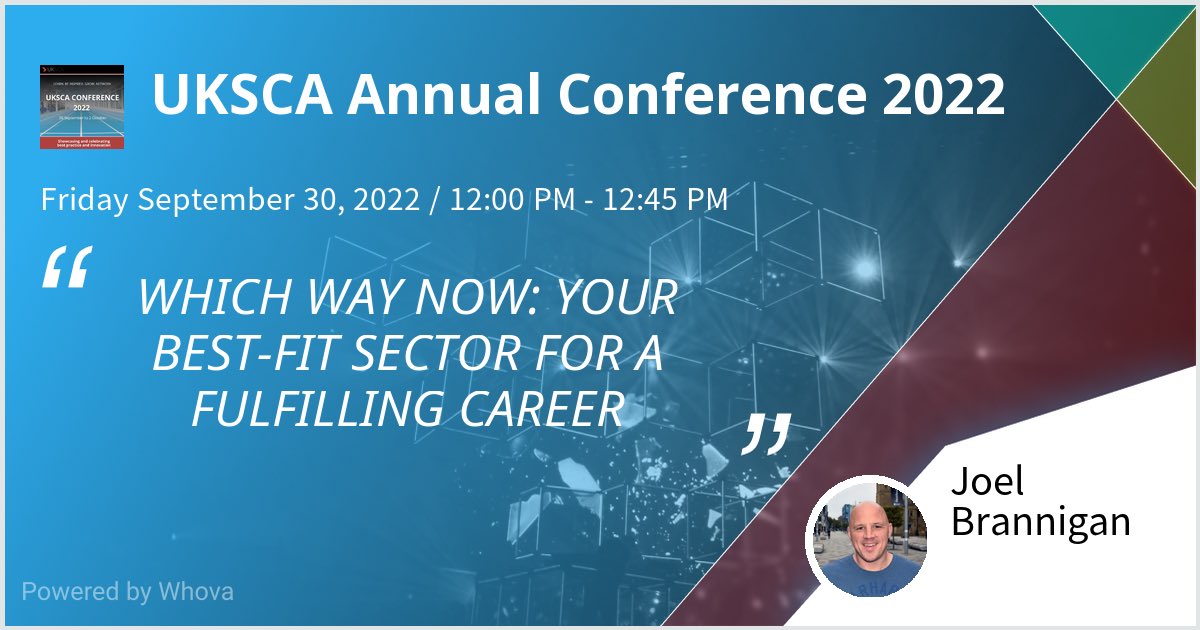 I am speaking at UKSCA Annual Conference 2022. Please check out my talk if you're attending the event! #UKSCA2022 - via #Whova event app