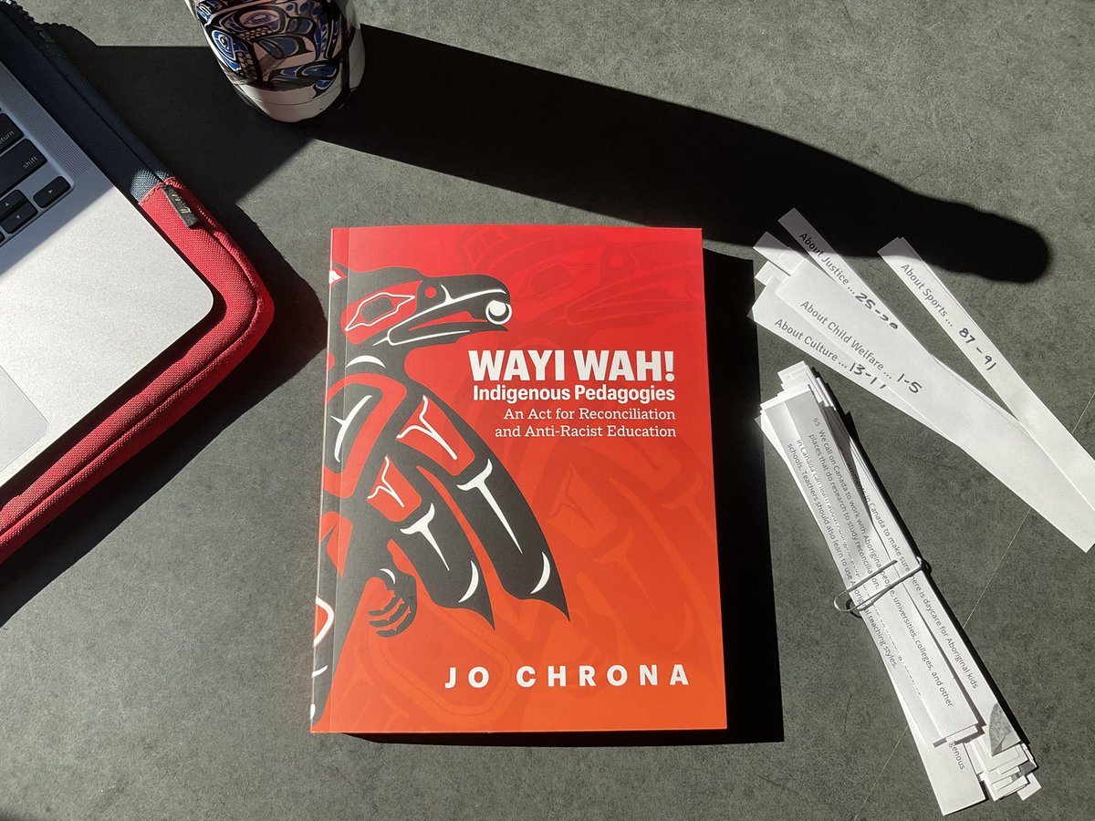 Yay!! It’s arrived! Thank you for this gift Sarah Best! Excited to get started on this read <a href="/luudisk/">Jo Chrona</a> - even as I prepare my jigsaw lesson today on the #94CallstoAction #TruthAndReconciliation <a href="/Seycove/">Seycove Secondary at sə́yəmətən</a> <a href="/NVSD44/">School District 44</a>
