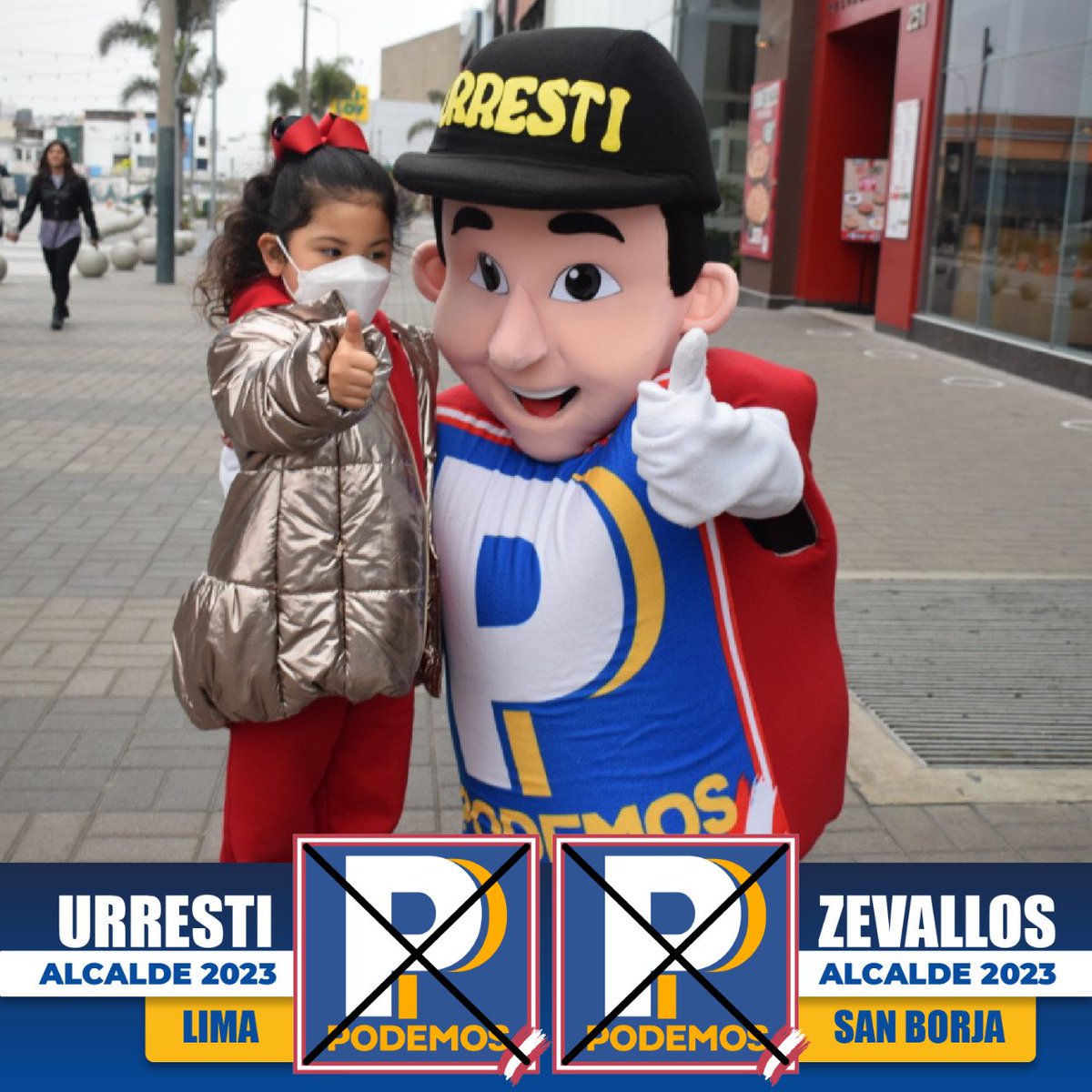 JuanCZevallos's tweet photo. Este 2 de octubre, marca las 2 P de PODEMOS PERÚ, para tener más SEGURIDAD en San Borja.
💙🅿️🅿️💙
#ConJuanCarlosPodemos #HonestidadYExperiencia #MarcaLaP #JuanCarlosEsLaVoz https://t.co/9jkEph4y81