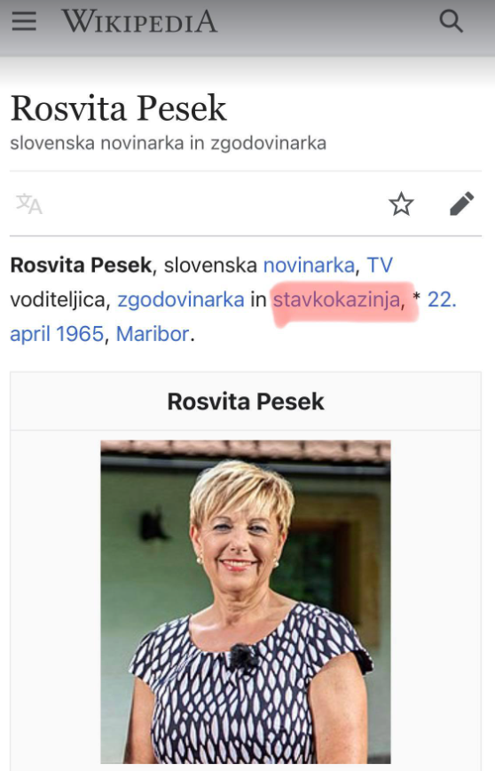 Malo so jima posodobili biografiji.