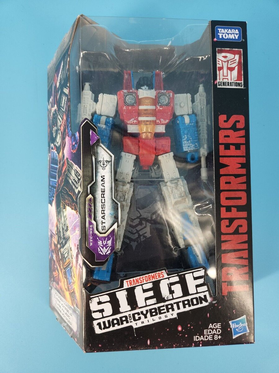 Transformers85's tweet image. Transformers War for Cybertron WFC Siege Starscream Figure NEW MISB Seller:... - ebay.com/itm/1447072330… #toys #transformers