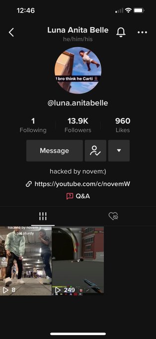 Recover my TikTok account for me &amp; I&rsquo;ll pay you 100$ #hacker #jobsearch https://t.co/4NvD3pBKov<a href="/tag/hacker"class="tags"><span>#hacker</span></a><a href="/tag/jobsearch"class="tags"><span>#jobsearch</span></a>