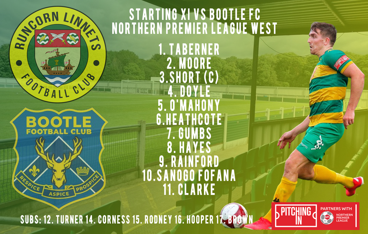 RuncornLinnets's tweet image. 📰🚨 | TEAM NEWS FOR THE LINNETS.

No changes for the Linnets starting XI this evening.

New signing Hooper starts on the bench.