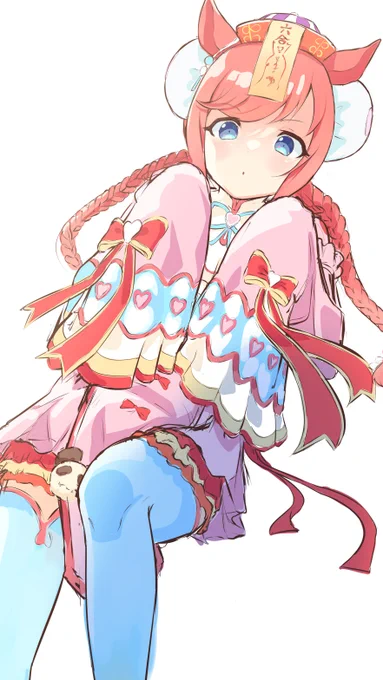 キョンシーデジタンrkgk#ウマ娘 #イラスト 