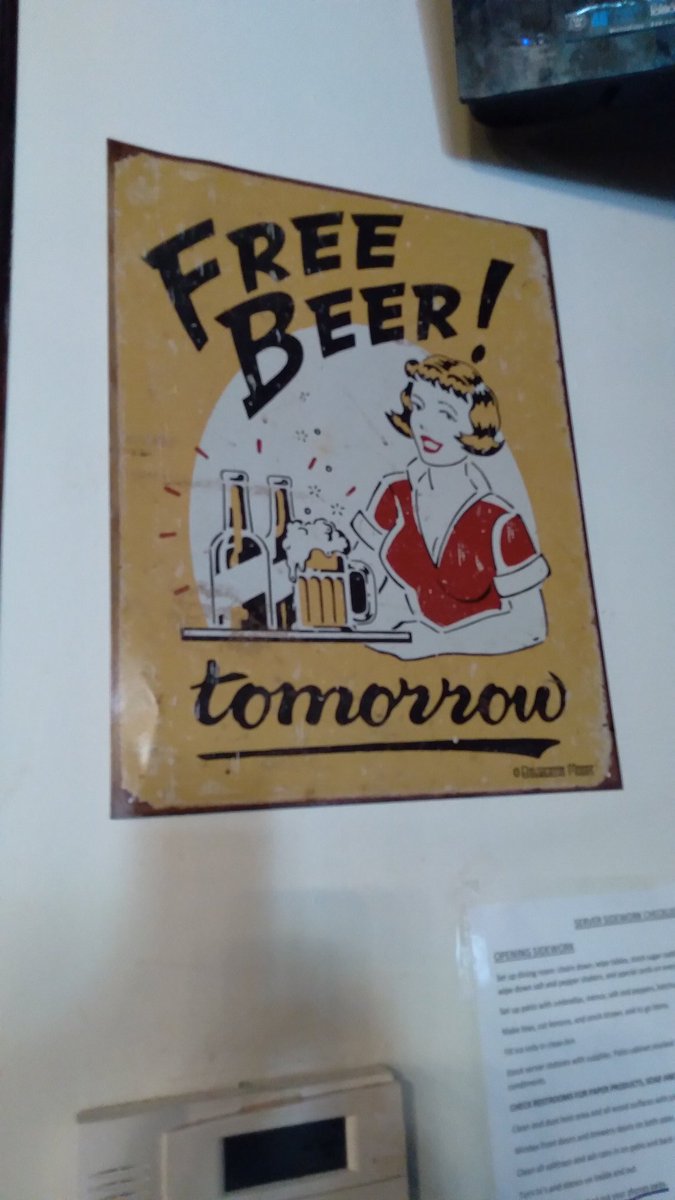 Oh, heck yes !!!

Who wants to join me?

#FreeBeerTomorrow #FreeBeer
#Beer #Tomorrow #AikenSC 
#AugustaGA