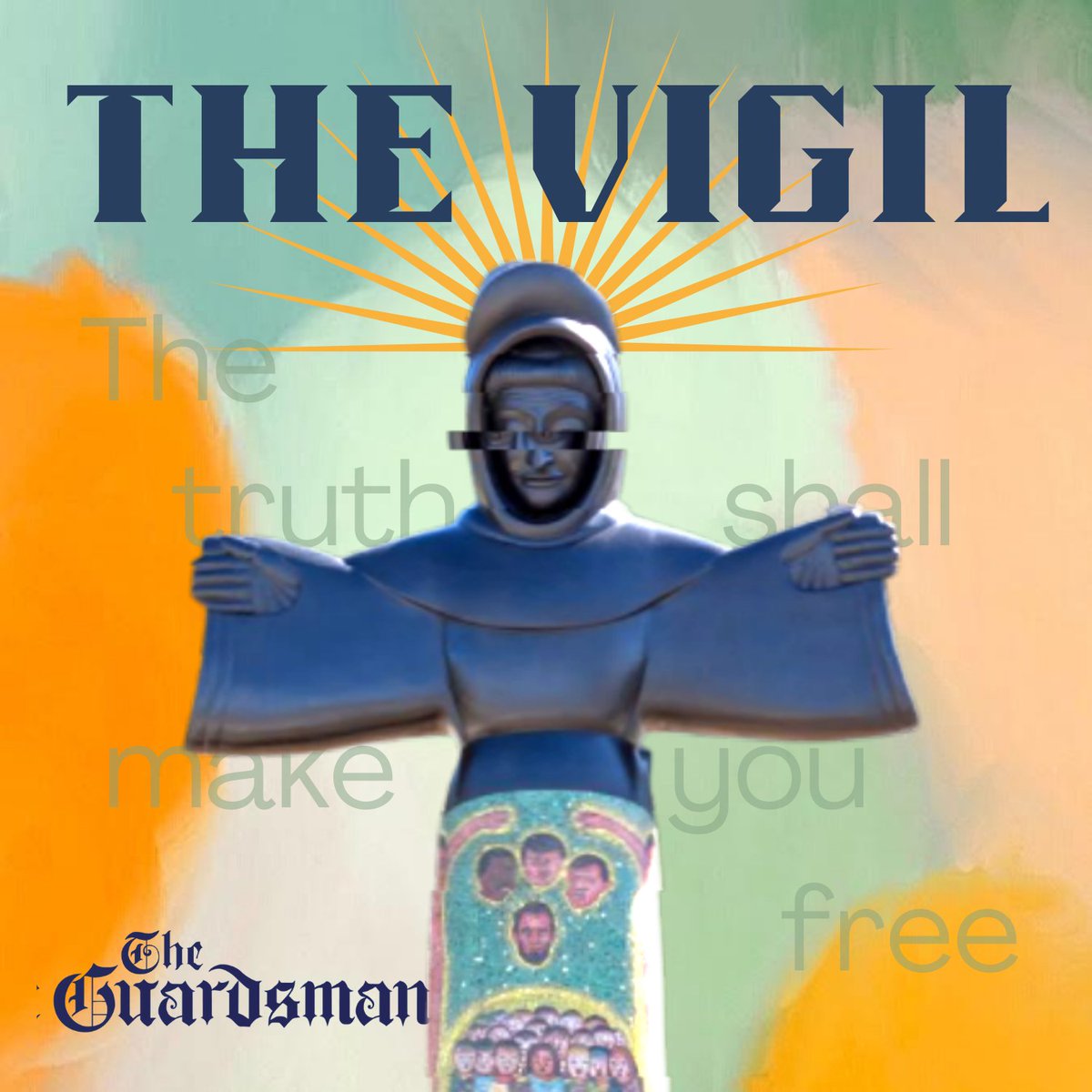 #TheGuardsman now has a #podcast called #TheVigil where staffers report on current events, locally and nationally! Our first installment comes to you from reporters #AndrewSegala, #FaithPetersonBailey and #JTWildfeuer! Please share &amp; subscribe!

open.spotify.com/show/3XX2MxIfQ…