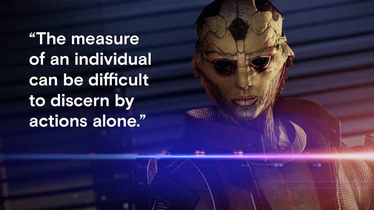 bioware's tweet image. Thane’s #TuesdayTip