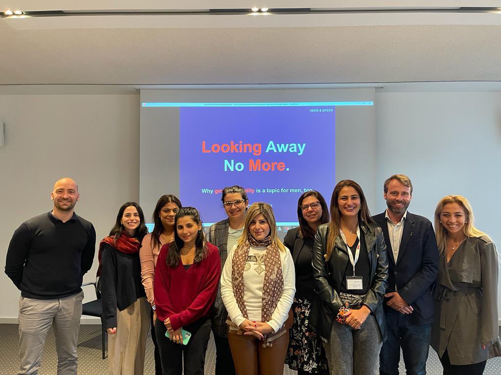 HerrUndSpeer's tweet photo. Very inspiring exchange with female leaders from Jordan and Lebanon at @FNFreiheit in Berlin on gender equality, @HeForShe, and how to get more men on board. 

That was a great exchange! Your work and commitment to progress is impressive. https://t.co/PNPnmyR0Fp