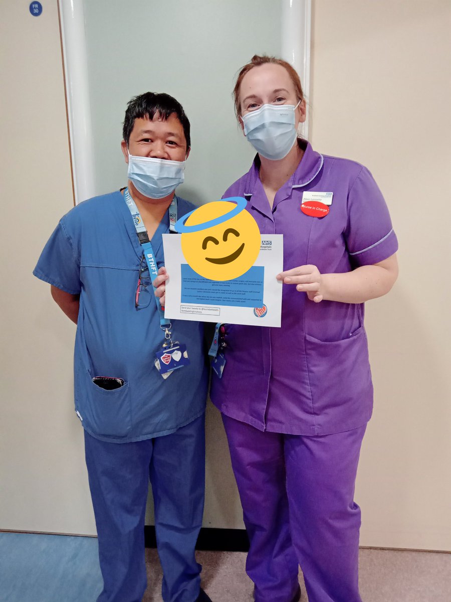 lauriebetbooth's tweet photo. Fantastic care #embeddingkindness on day case @BTHFT https://t.co/4JquhLAbdV