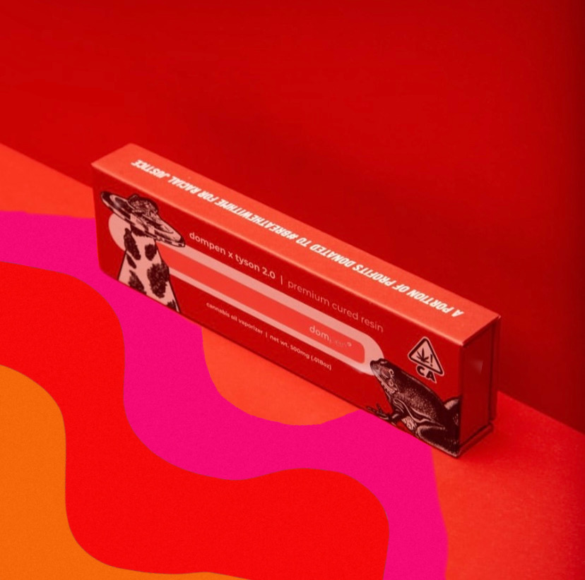 Dompen x Mike Tyson. Feel the power in every puff 😮‍💨