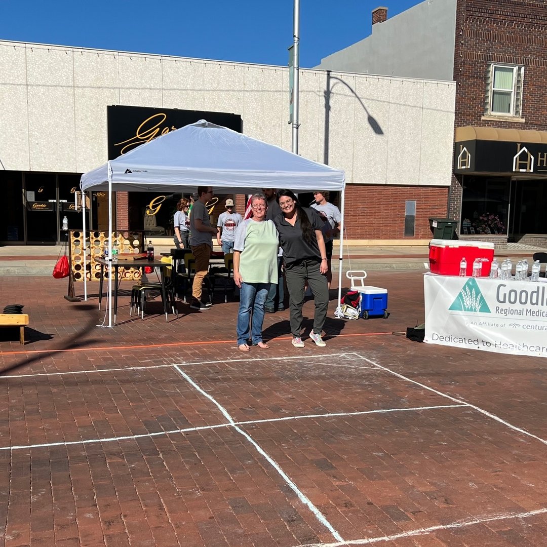 GoodlandRMC's tweet photo. The Flatlanders Festival was a BLAST 😁 

Thank you to everyone that stopped by to play four square with us! #TEAMGRMC https://t.co/sEBAKd75jR