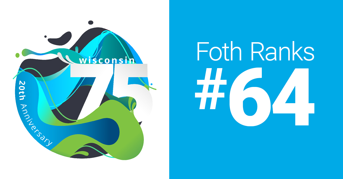 FothCompanies's tweet photo. What an incredible reminder that solving challenges for our clients and creating bright futures for our employee-members has an even larger impact on the state of Wisconsin and beyond. https://t.co/JCDyGnGVev   

Thank you @DeloittePrivate #Wisconsin75 for the honor. https://t.co/9dG4gxUEur