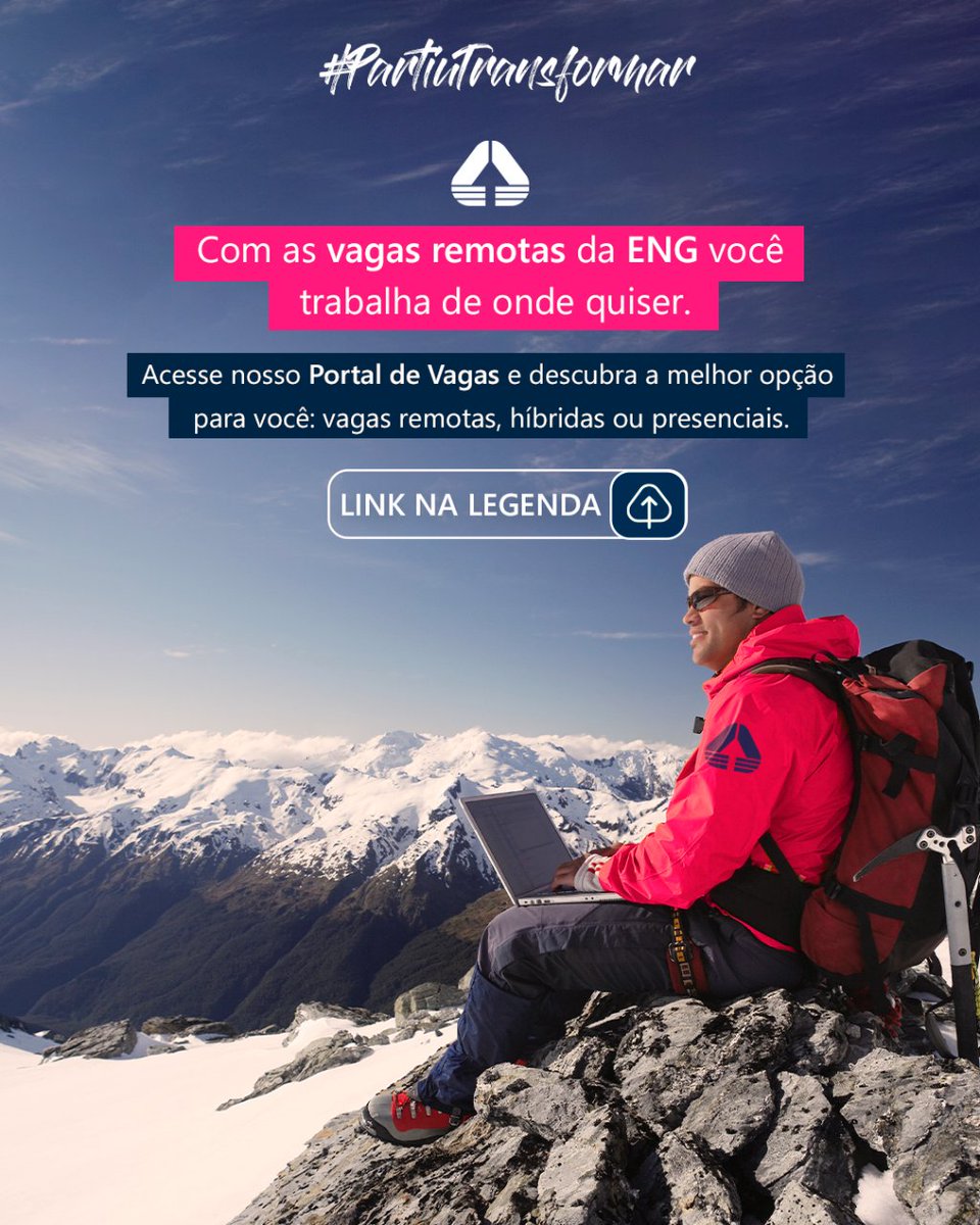 É apaixonado por inverno e gostaria de saber como é morar em um lugar beeem gelado? 

Aqui na #Eng você pode! Com oportunidades remotas, você pode trabalhar de onde quiser, até no Alaska! ☃️

Dá uma olhada nas nossas vagas: engdb.me/Portal_de_Vagas

#VemPraEng