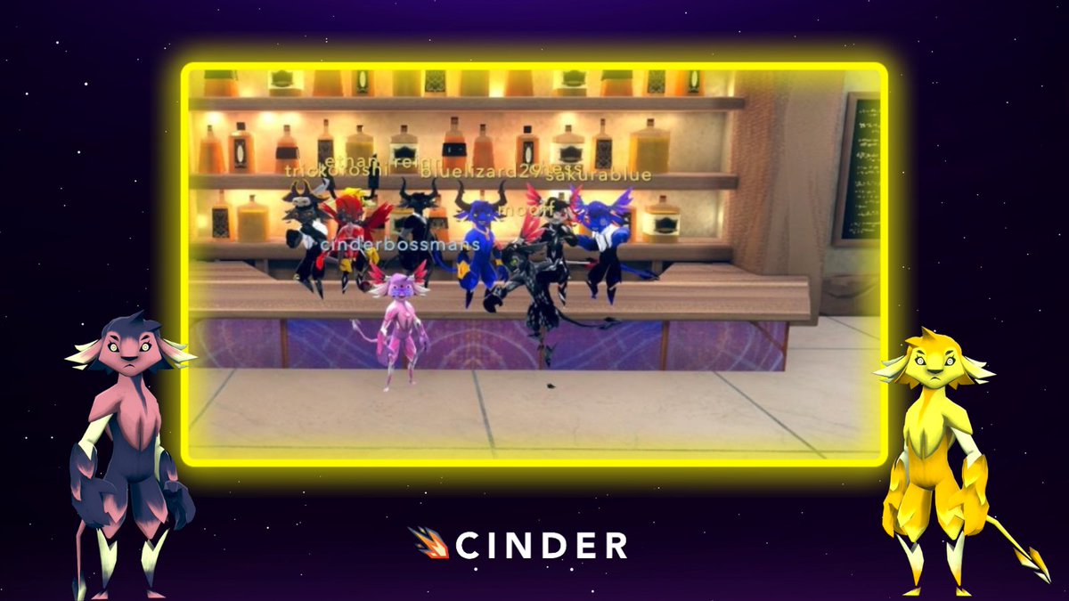 CinderNFT's tweet photo. Imps that hang out together, stay together๐
Do you see your Imp here?! If not, come hang out in game with us!๐
#NFTGaming #Play2Earn #SolanaNFT #CinderGame https://t.co/M4QMtFkaiz