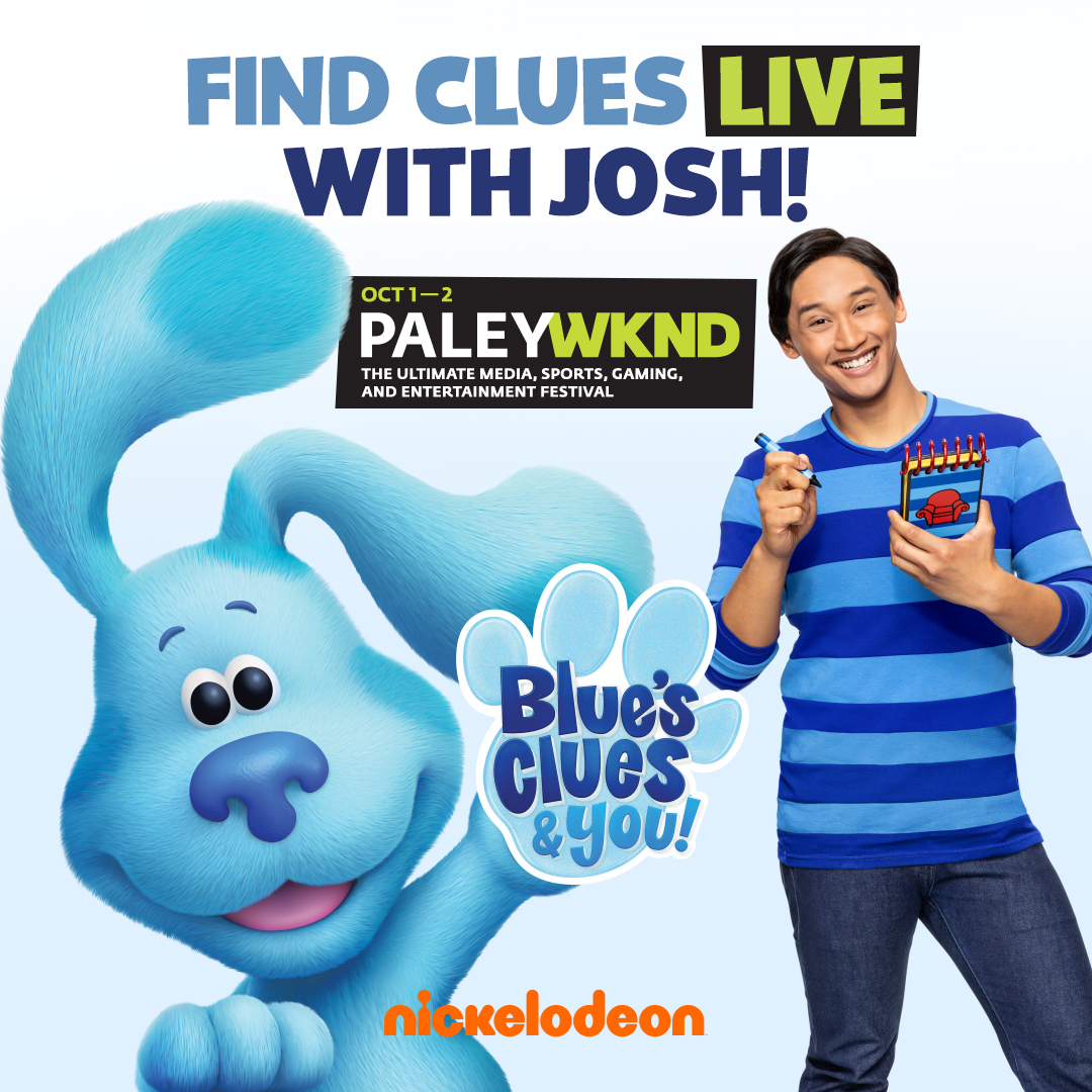 Nick Jr. on Twitter "Get ready to play Blue’s Clues with Josh LIVE at