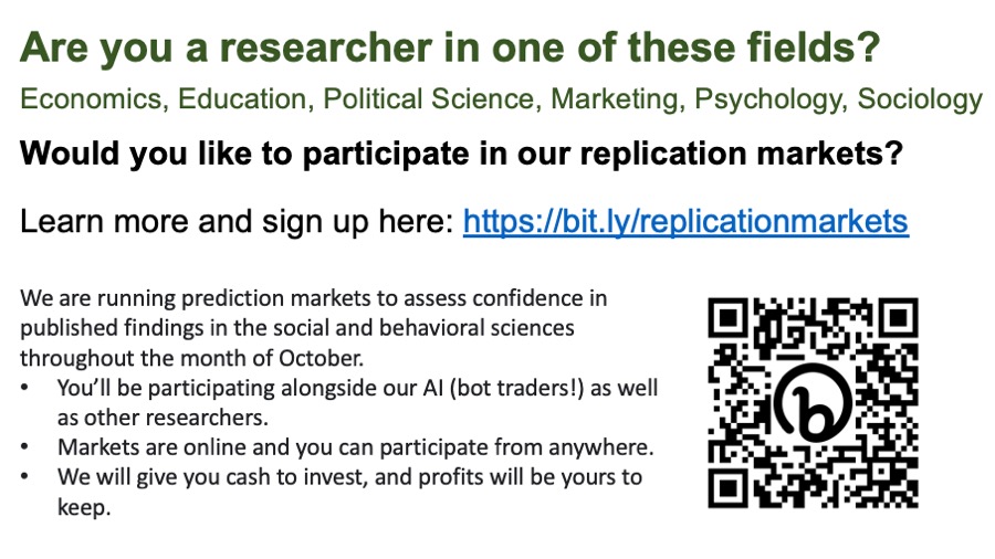 akwas's tweet photo. Are you a researcher in economics, education, political science, marketing, psychology, or sociology? Then this may be for you. https://t.co/UOKW3wE5o6