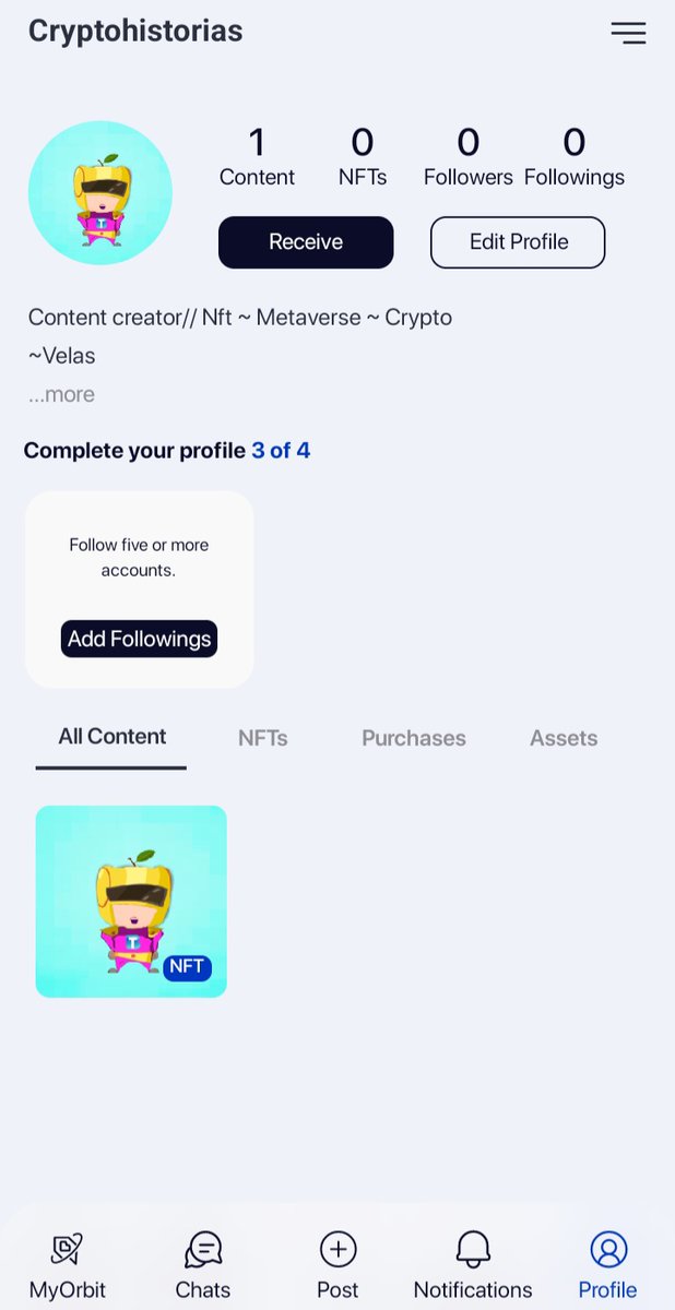 <a href="/Bitorbit1/">Bitorbit</a> la beta ha llegado. Podemos ver una Red social con cartera integrada, donde puedes convertir tu arte en #NFTs comerciar y transferir. Y pagar todo con #velas además puedes ganar dinero por tu contenido. #cryptoworld