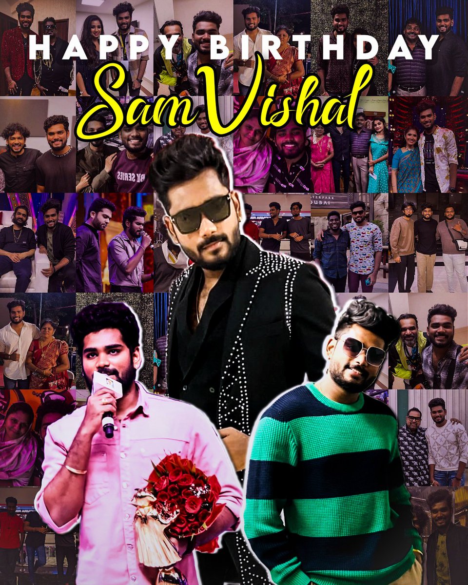 unakennapa007's tweet photo. Happy Birthday SamVishal  @samvishal280999 ❤️
Wishing you only happiness in life
We are always there for you
Reach more heights and make us proud
HAPPY BIRTHDAY SAMVISHAL
#SamVishal 
#happybirthdaySam
#samvishal23
#Hbdsamvishal
Edit by @HemzzZ_ https://t.co/qCNBvukaHw